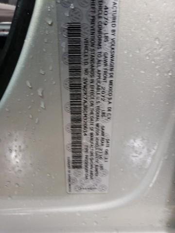 3VW2K7AJ5CM320514 - 2012 VOLKSWAGEN JETTA BASE SILVER photo 12