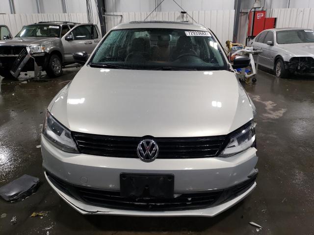 3VW2K7AJ5CM320514 - 2012 VOLKSWAGEN JETTA BASE SILVER photo 5