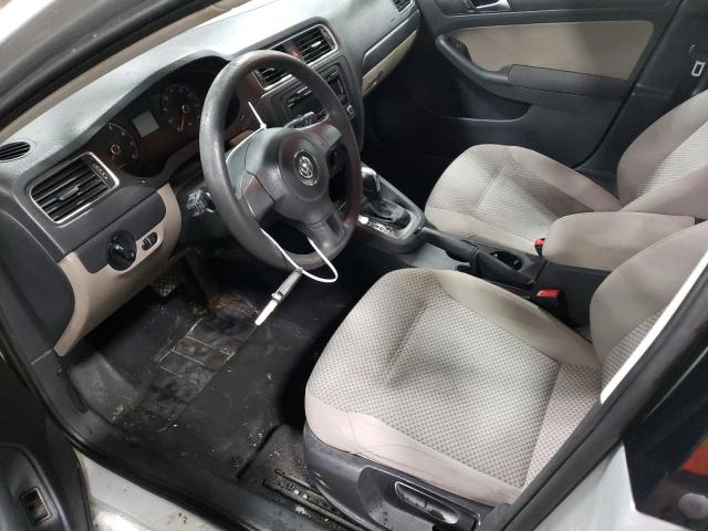 3VW2K7AJ5CM320514 - 2012 VOLKSWAGEN JETTA BASE SILVER photo 7