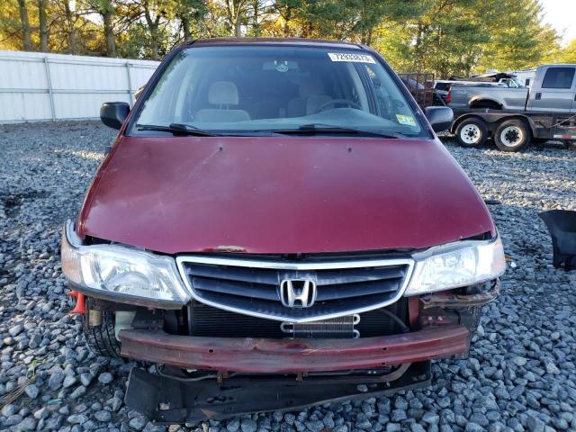 5FNRL18563B028590 - 2003 HONDA ODYSSEY LX BURGUNDY photo 5