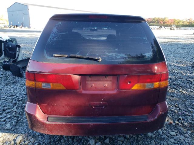 5FNRL18563B028590 - 2003 HONDA ODYSSEY LX BURGUNDY photo 6