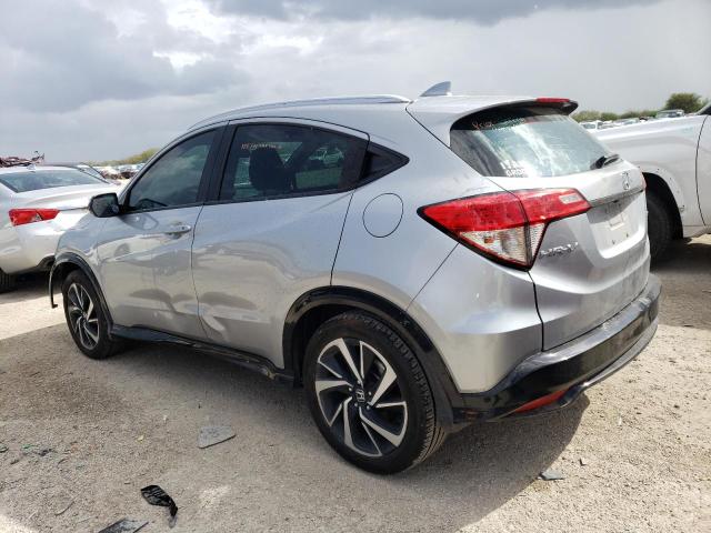 3CZRU6H12KG707993 - 2019 HONDA HR-V SPORT SILVER photo 2