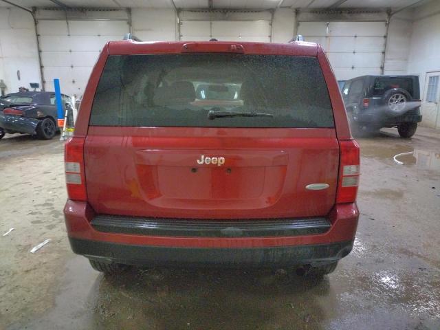 1C4NJPFB9HD183570 - 2017 JEEP PATRIOT LATITUDE RED photo 6