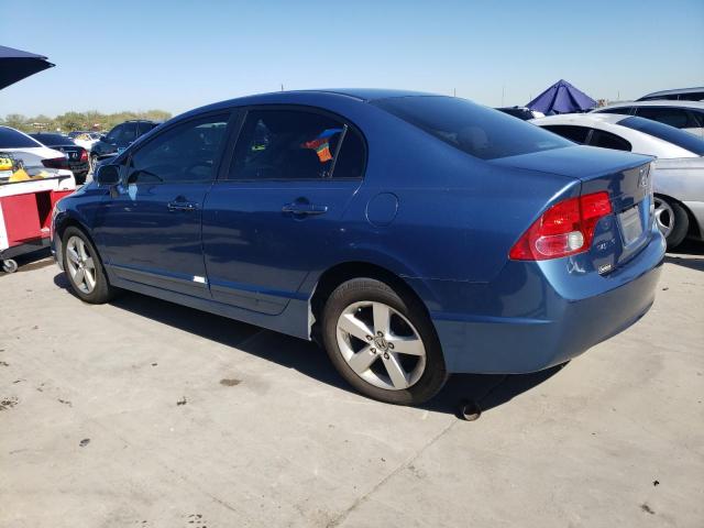 1HGFA16897L104104 - 2007 HONDA CIVIC EX BLUE photo 2