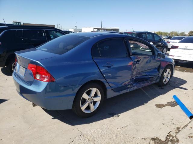 1HGFA16897L104104 - 2007 HONDA CIVIC EX BLUE photo 3