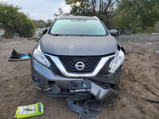 5N1AZ2MH0FN254465 - 2015 NISSAN MURANO S GRAY photo 5