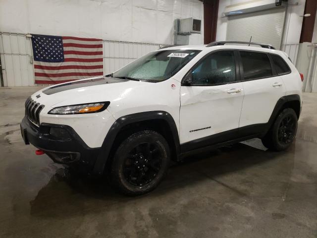1C4PJMBS1GW176290 - 2016 JEEP CHEROKEE TRAILHAWK WHITE photo 1