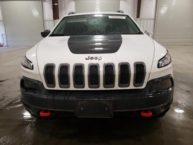 1C4PJMBS1GW176290 - 2016 JEEP CHEROKEE TRAILHAWK WHITE photo 5