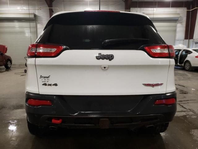 1C4PJMBS1GW176290 - 2016 JEEP CHEROKEE TRAILHAWK WHITE photo 6