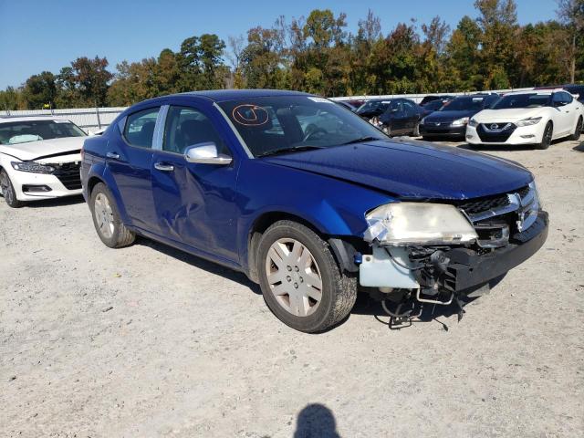 1C3CDZAB6EN134077 - 2014 DODGE AVENGER SE BLUE photo 4