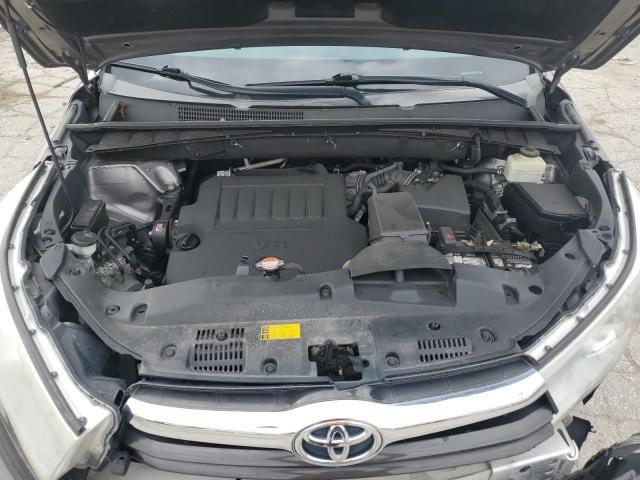 5TDJKRFH1GS308138 - 2016 TOYOTA HIGHLANDER XLE Boz foto 12