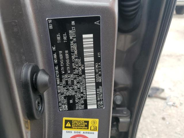 5TDJKRFH1GS308138 - 2016 TOYOTA HIGHLANDER XLE Boz foto 13