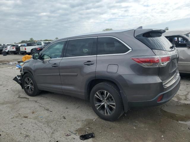 5TDJKRFH1GS308138 - 2016 TOYOTA HIGHLANDER XLE Boz foto 2