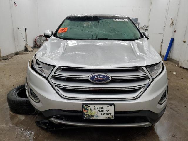 2FMPK4J84GBB24006 - 2016 FORD EDGE SEL SILVER photo 5