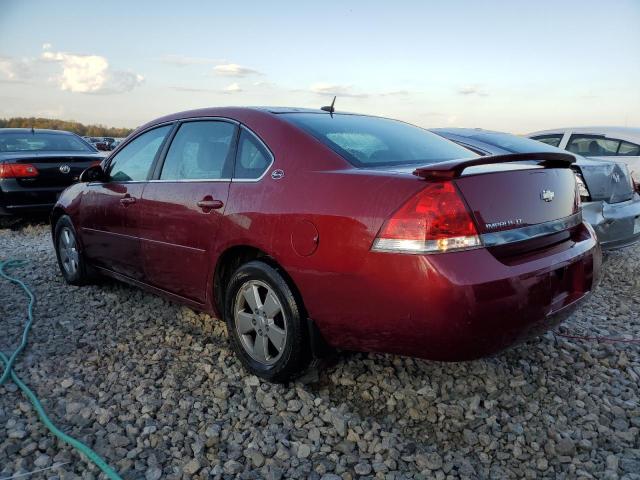 2G1WT58K381270143 - 2008 CHEVROLET IMPALA LT RED photo 2