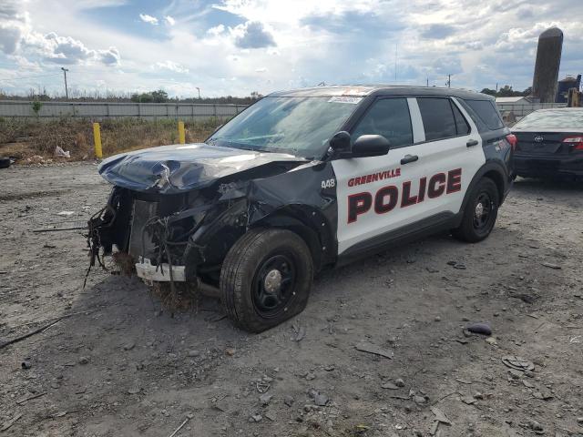 1FM5K8AB5NGA50997 - 2022 FORD EXPLORER POLICE INTERCEPTOR BLACK photo 1