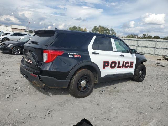 1FM5K8AB5NGA50997 - 2022 FORD EXPLORER POLICE INTERCEPTOR BLACK photo 3