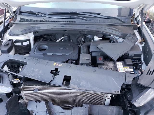 5NMS2CAD7KH032937 - 2019 HYUNDAI SANTA FE SE SILVER photo 12