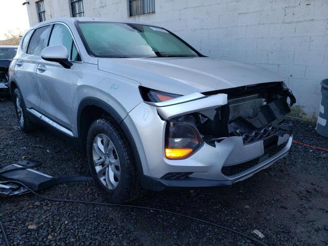 5NMS2CAD7KH032937 - 2019 HYUNDAI SANTA FE SE SILVER photo 4