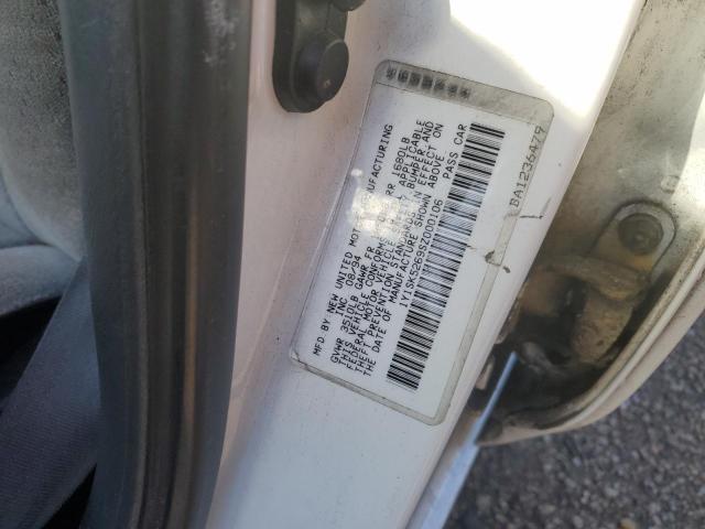 1Y1SK5269SZ000106 - 1995 GEO PRIZM BASE WHITE photo 12