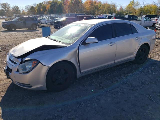 1G1ZC5EB4A4104502 - 2010 CHEVROLET MALIBU 1LT SILVER photo 1