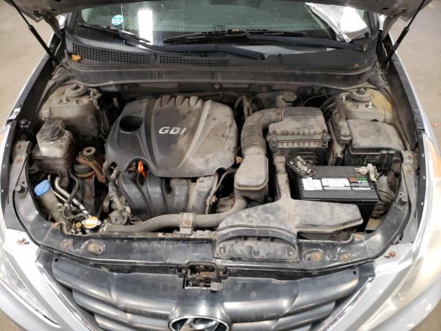 5NPEB4AC4BH055153 - 2011 HYUNDAI SONATA GLS SILVER photo 11