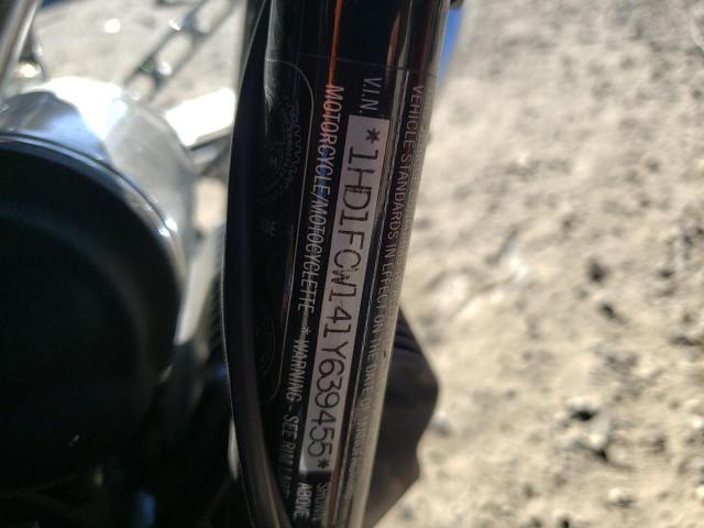 1HD1FCW141Y639455 - 2001 HARLEY-DAVIDSON FLHTCUI წითელი ფოტო 10