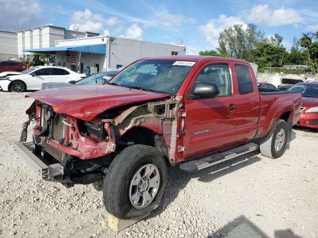 5TFTX4GN2FX047693 - 2015 TOYOTA TACOMA PRERUNNER ACCESS CAB RED photo 1
