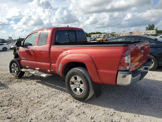 5TFTX4GN2FX047693 - 2015 TOYOTA TACOMA PRERUNNER ACCESS CAB RED photo 2