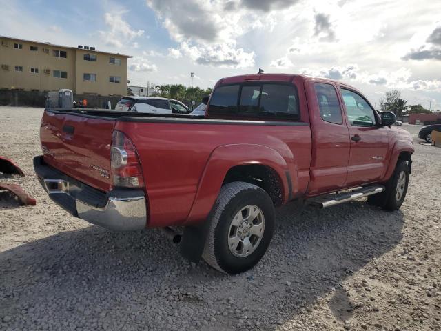 5TFTX4GN2FX047693 - 2015 TOYOTA TACOMA PRERUNNER ACCESS CAB RED photo 3