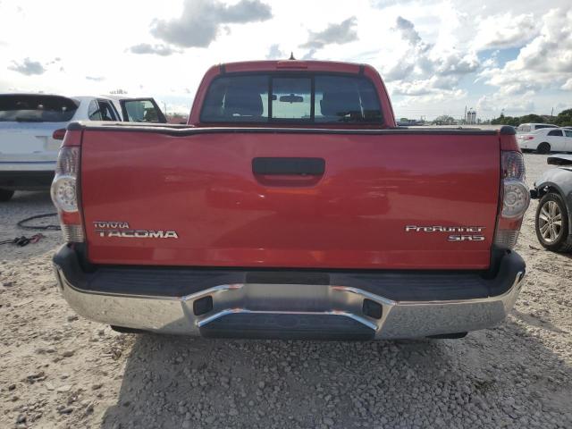 5TFTX4GN2FX047693 - 2015 TOYOTA TACOMA PRERUNNER ACCESS CAB RED photo 6