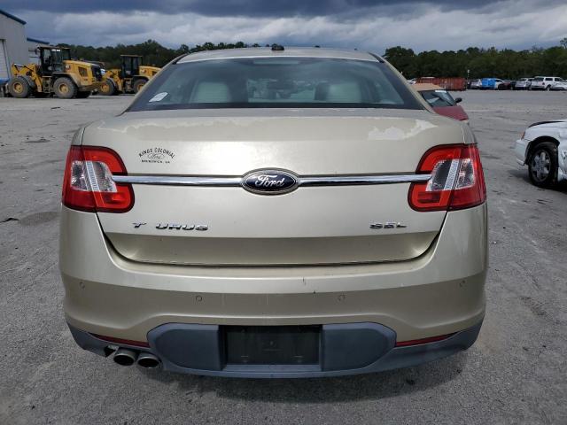 1FAHP2EW1AG142556 - 2010 FORD TAURUS SEL BEIGE photo 6