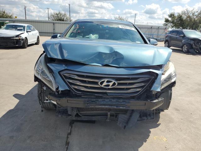 5NPE34AF3HH500479 - 2017 HYUNDAI SONATA SPORT BLUE photo 5