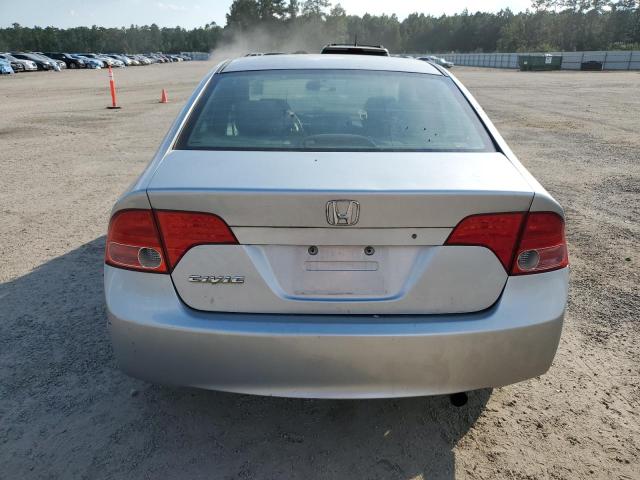 2HGFA16537H309369 - 2007 HONDA CIVIC LX SILVER photo 6