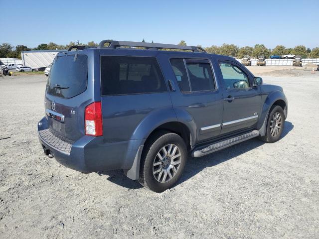 5N1BR18B88C629201 - 2008 NISSAN PATHFINDER LE BLUE photo 3