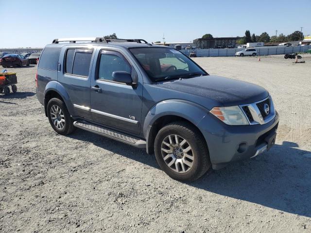 5N1BR18B88C629201 - 2008 NISSAN PATHFINDER LE BLUE photo 4