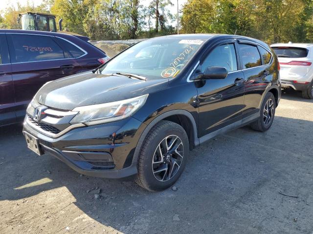 2HKRM4H41GH636028 - 2016 HONDA CR-V SE BLACK photo 1