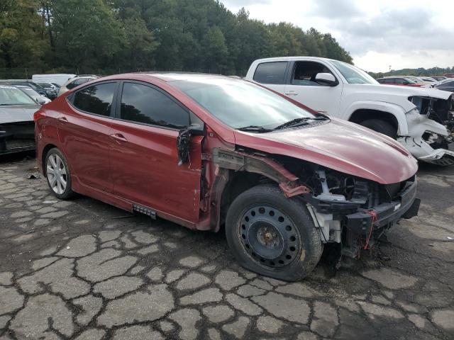 5NPDH4AE5DH336313 - 2013 HYUNDAI ELANTRA GLS BURGUNDY photo 4