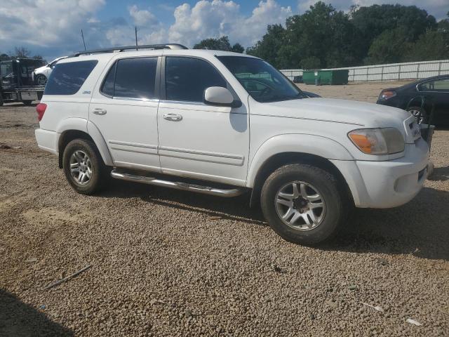 5TDZT34A85S249122 - 2005 TOYOTA SEQUOIA SR5 WHITE photo 4