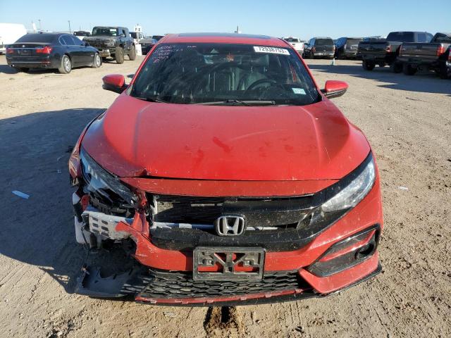 SHHFK7H90MU207638 - 2021 HONDA CIVIC SPORT TOURING RED photo 5