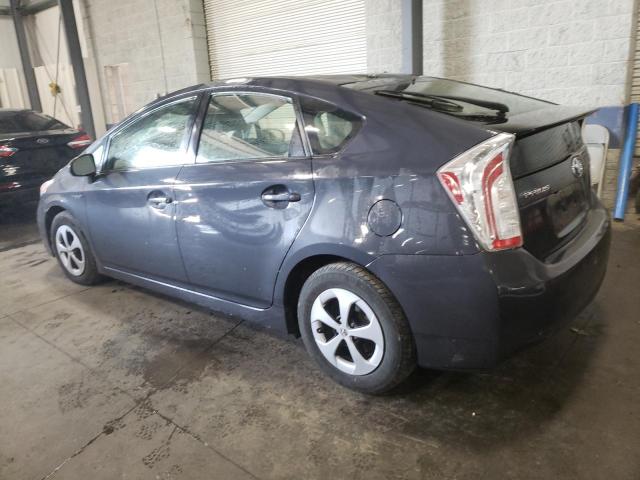 JTDKN3DUXF0441264 - 2015 TOYOTA PRIUS CHARCOAL photo 2