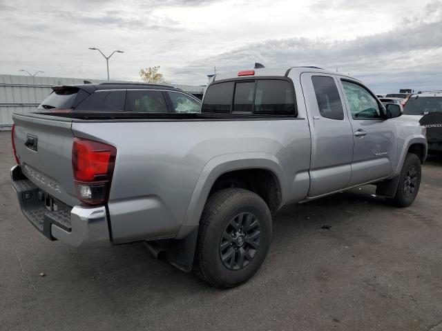 3TYSX5EN6MT009721 - 2021 TOYOTA TACOMA ACCESS CAB ვერცხლისფერი ფოტო 3