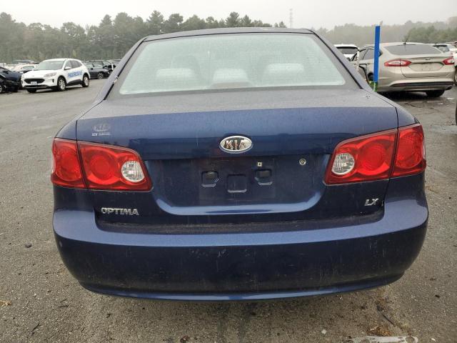 KNAGE123365070775 - 2006 KIA OPTIMA LX BLUE photo 6