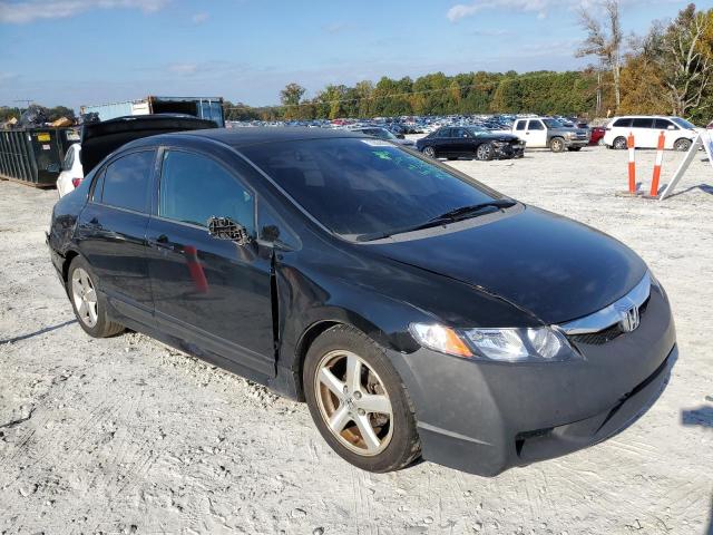 2HGFA16649H332834 - 2009 HONDA CIVIC LX-S BLACK photo 4