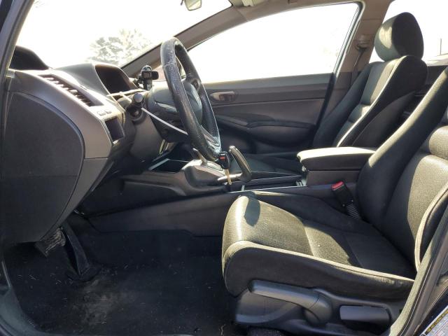 2HGFA16649H332834 - 2009 HONDA CIVIC LX-S BLACK photo 7