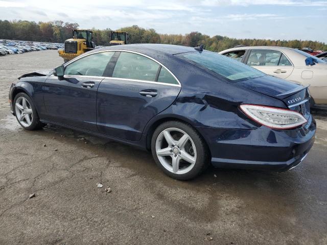 WDDLJ7DB2DA074928 - 2013 MERCEDES-BENZ CLS 550 BLUE photo 2