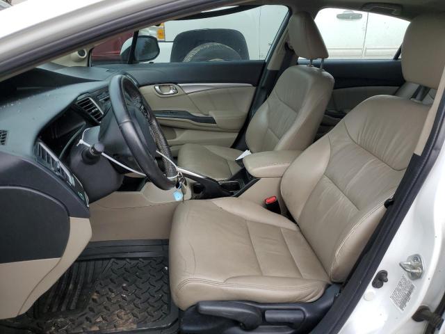 19XFB2F9XDE035258 - 2013 HONDA CIVIC EXL 白色 照片 7