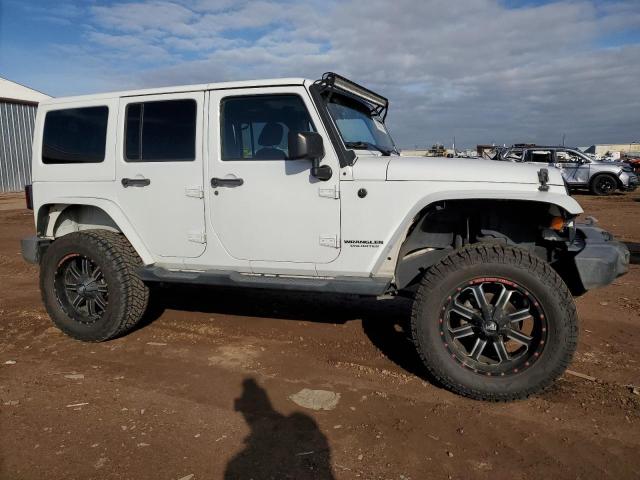 1C4BJWDG4FL675020 - 2015 JEEP WRANGLER U SPORT WHITE photo 4