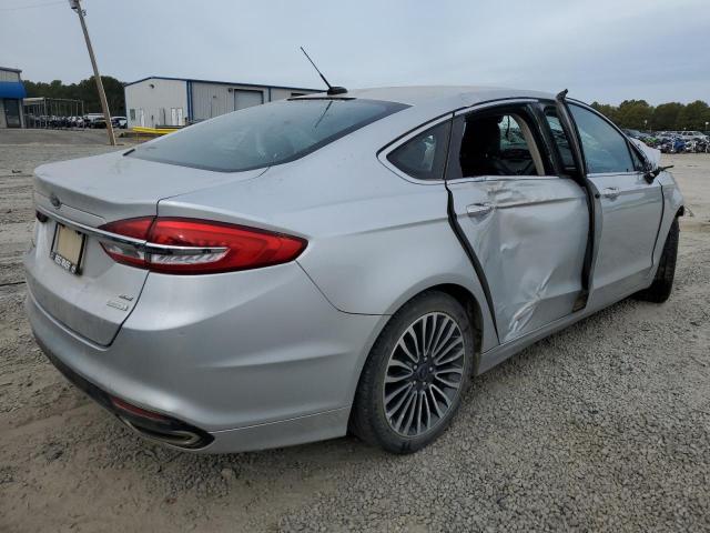 3FA6P0H95HR111444 - 2017 FORD FUSION SE GRAY photo 3