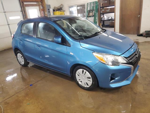 ML32AUHJ8MH014068 - 2021 MITSUBISHI MIRAGE ES BLUE photo 4